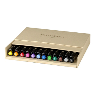 Feutres Pitt Artist Pen Studio Box 12 pcs - Faber-Castell - Rougier et Plé