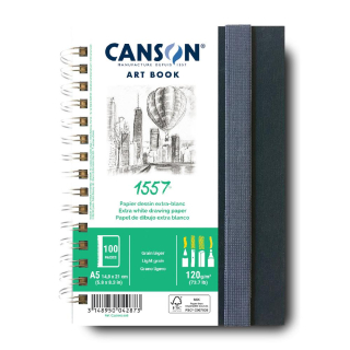 Carnet de croquis Art Book 1557 120 g/m² 14,8 x 21 cm - Canson - Rougier et Plé