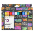 Marqueurs acryliques boîte 12 pcs - Rougier&Plé - Rougier et Plé