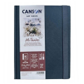 Carnet Art book 21,6 x 27,9 cm Mi-teintes 160g/m² 40 feuilles - Canson - Rougier et Plé