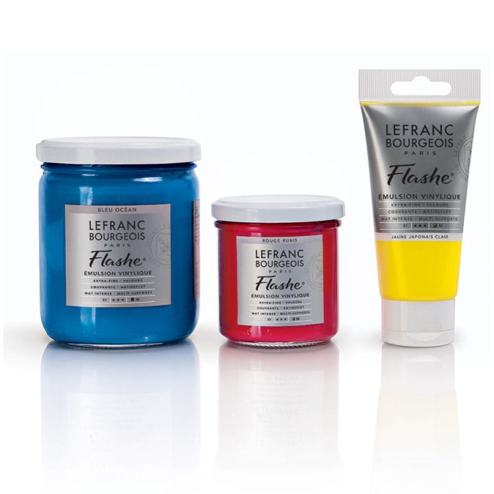 Peinture vinylique extra-fine Flashe - Lefranc Bourgeois - Rougier et Plé