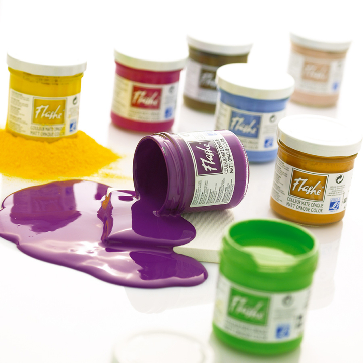 Peinture vinylique extra-fine Flashe - Lefranc Bourgeois - Rougier et Plé
