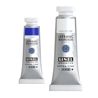 Gouache extra-fine Linel - Lefranc Bourgeois - Rougier et Plé