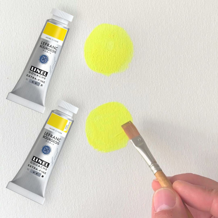 Gouache extra-fine Linel - Lefranc Bourgeois - Rougier et Plé