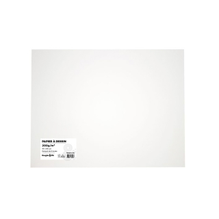 Papier à dessin Manipack 50 x 65 cm 200 g/m² 15 pcs - Rougier&Plé - Rougier et Plé