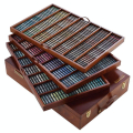 Pastel à l'écu Coffret bois 525 pièces - Sennelier - Rougier et Plé