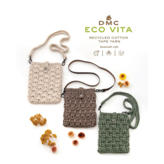 Livre de crochet Eco Vita Tape Yarn - DMC - Rougier et Plé