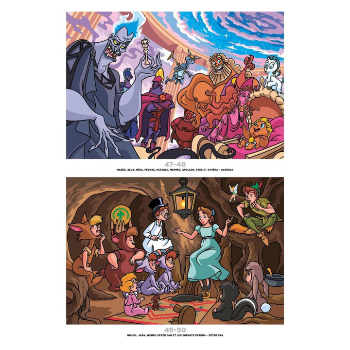 Coloriages mystères Disney Portraits de famille - Hachette - Rougier et Plé