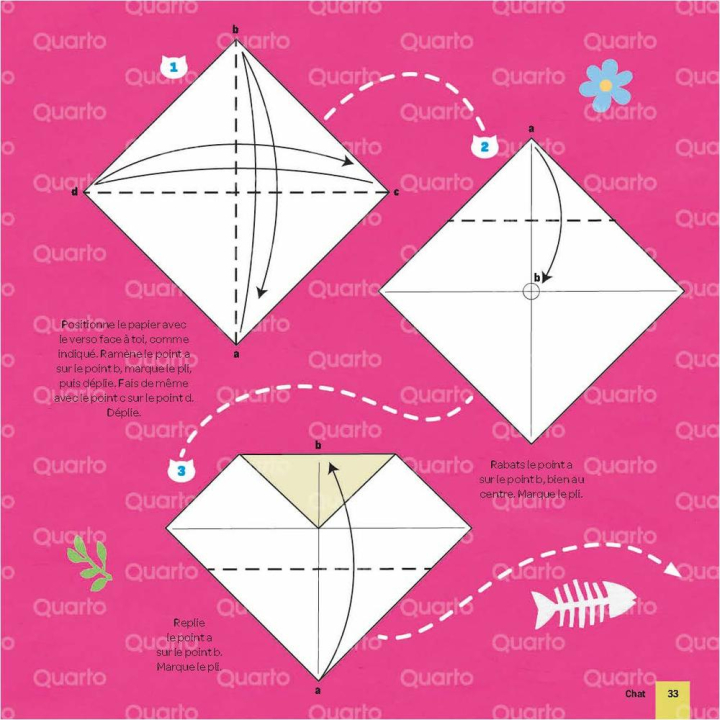 Origami kawaii : 10 pas-à-pas superfaciles ! - Éditions Vigot - Rougier et Plé