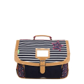 Cartable à roulettes bleu Ines 38 cm - Tann's - Rougier et Plé