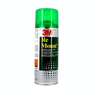 Colle aérosol repositionnable 400ml Remount - 3M - Rougier et Plé