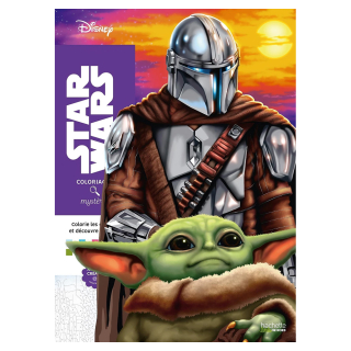 Livre coloriage mystères Disney Star Wars - Hachette - Rougier et Plé