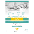 Papier calque supérieur bloc de 50 feuilles 90g - Clairefontaine - Rougier et Plé