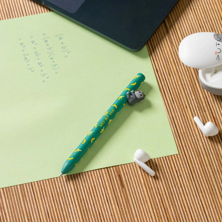 Stylo à bille rétractable Gorilla Hug me– Legami - Rougier et Plé