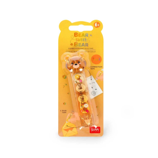 Ruban correcteur et colle 2-en-1 Bear Sweet Bear – Legami - Rougier et Plé