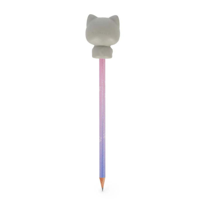 Crayon avec Anti-stress Squeezies Kitty – Legami - Rougier et Plé