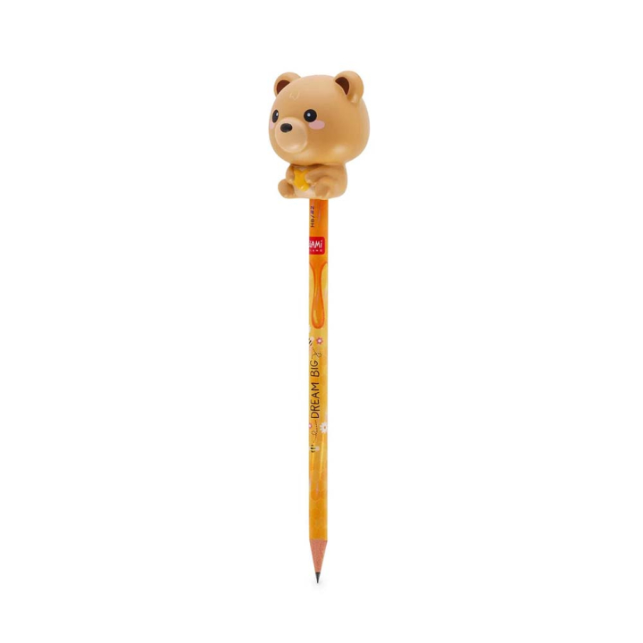 Crayon avec Anti-stress Squeezies Teddy Bear – Legami - Rougier et Plé