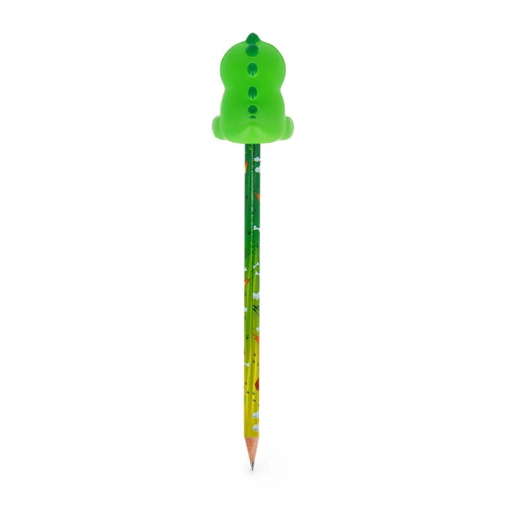 Crayon avec Anti-stress Squeezies Dino – Legami - Rougier et Plé