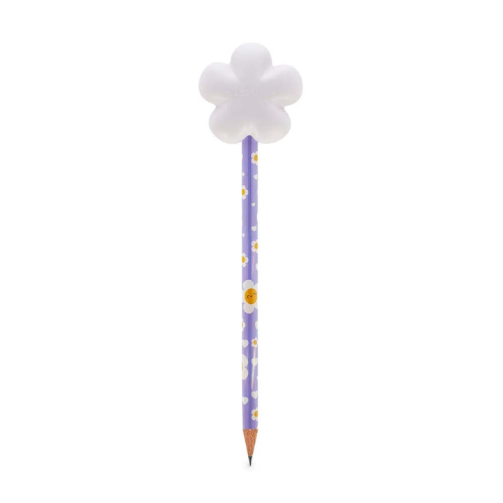 Crayon avec Anti-stress Squeezies Daisy – Legami - Rougier et Plé