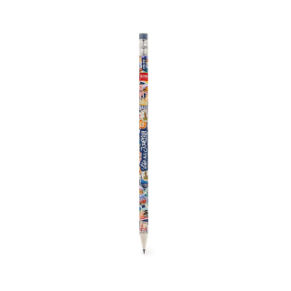 Crayon en Papier Crayon en Papier Recyclé coloré Travel stickers – Legami - Rougier et Plé