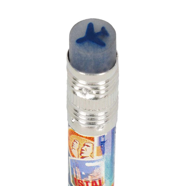 Crayon en Papier Crayon en Papier Recyclé coloré Travel stickers – Legami - Rougier et Plé