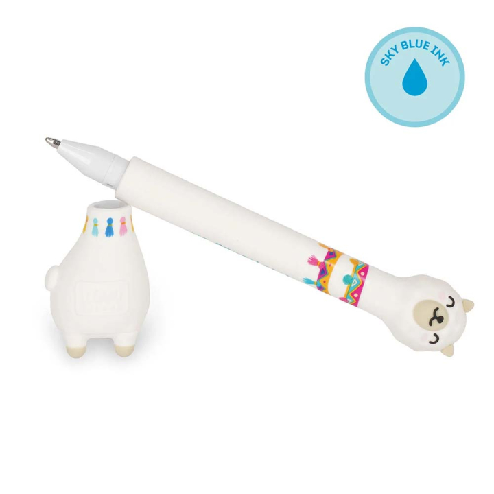 Stylo à Bille avec Base Stand-Ink Ovation Llama – Legami - Rougier et Plé