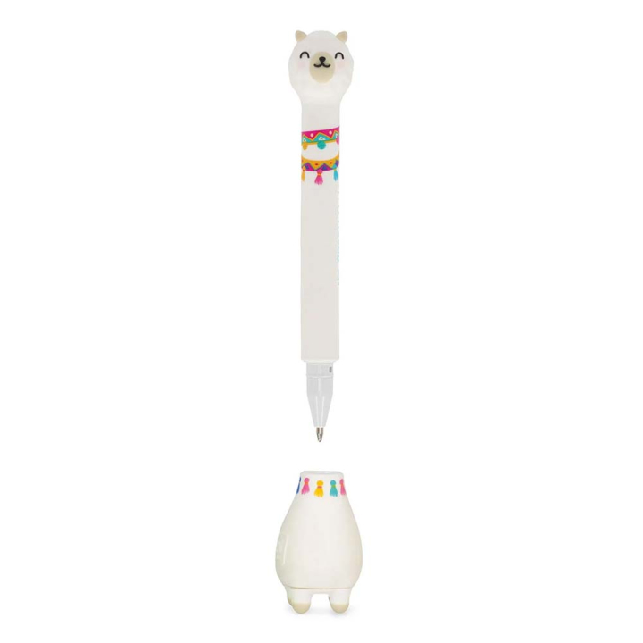 Stylo à Bille avec Base Stand-Ink Ovation Llama – Legami - Rougier et Plé