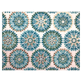 Papier fait main Rosace Bleu et Beige – 50 x 70 cm - Esprit Papier - Rougier et Plé