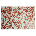 Papier fait main Marbré Blanc, Rouge & Or – 50 x 70 cm - Esprit Papier - Rougier et Plé