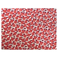 Papier fait main Fleurs des Prés Rouge – 50 x 70 cm - Esprit Papier - Rougier et Plé