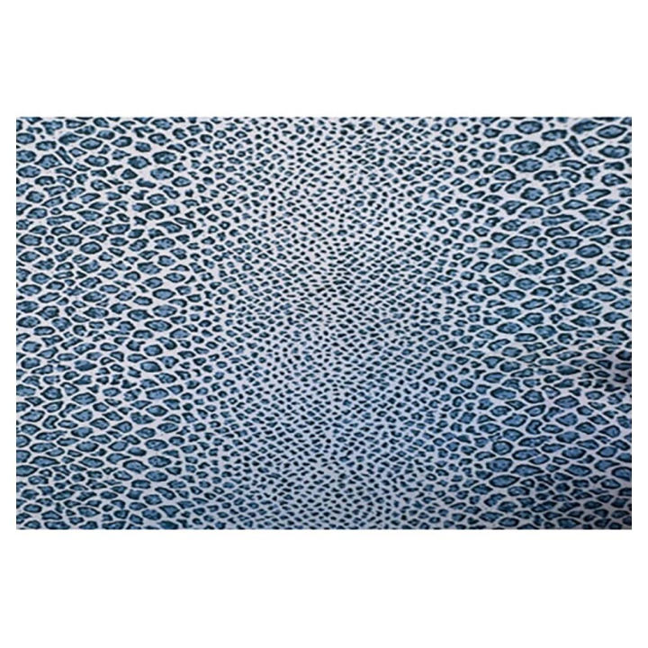 Papier fait main Effet Reptile Bleu et Blanc – 50 x 70 cm - Esprit Papier - Rougier et Plé