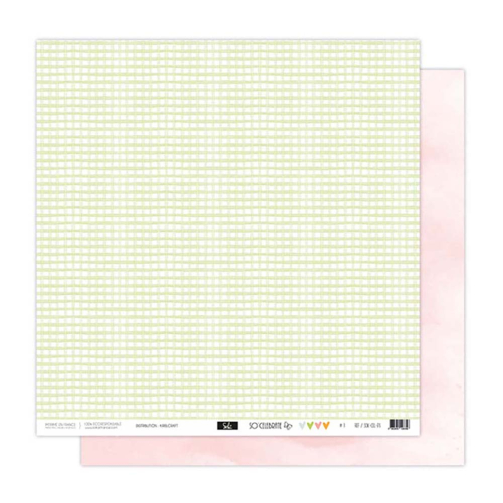 Papier imprimé 30,5 x 31,5 cm 250 g/m² So'Celebrate N°3 - Sokaï - Rougier et Plé
