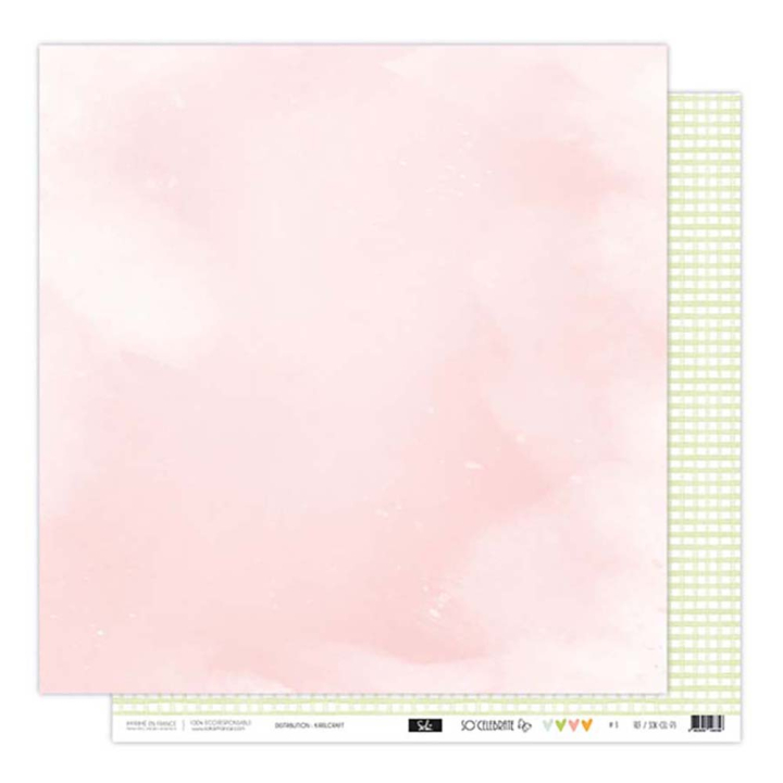 Papier imprimé 30,5 x 31,5 cm 250 g/m² So'Celebrate N°3 - Sokaï - Rougier et Plé