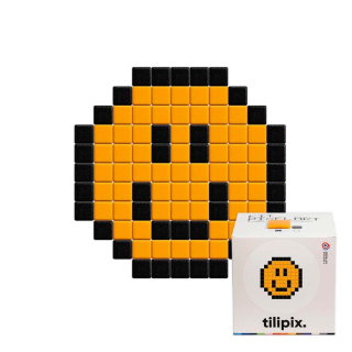 Kit DIY Pixel Art Smiley Kawaii mini - Tilipix - Rougier et Plé