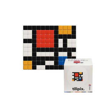 Kit DIY Pixel Art Toile abstraite mini - Tilipix - Rougier et Plé