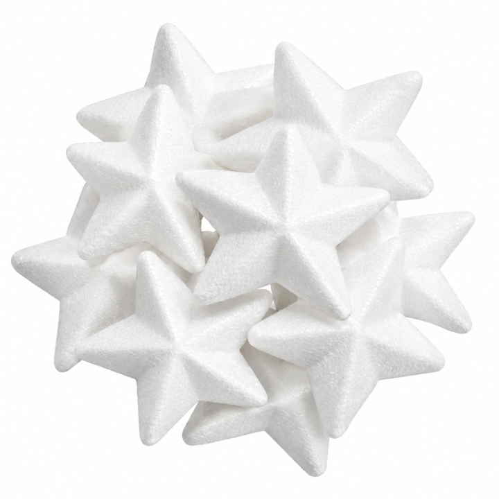Etoiles styropor 10 cm - 20 pces - CTOP - Rougier et Plé