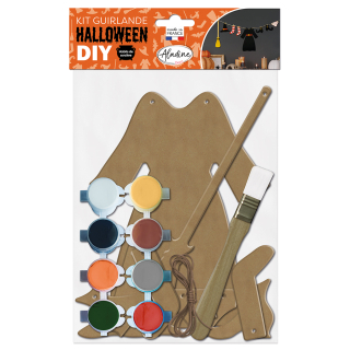 Kit Garde-robe miss sorcière DIY guirlande Halloween - Aladine - Rougier et Plé