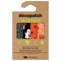 Papier Mix & Patch Halloween 30 x 40 cm 4 pcs - Décopatch - Rougier et Plé