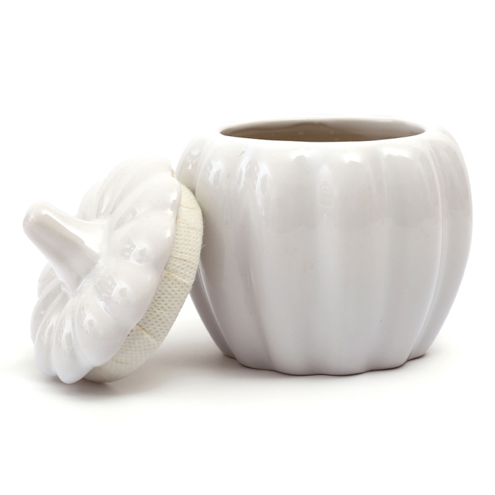 Pot bougie céramique citrouille - Graine créative - Rougier et Plé