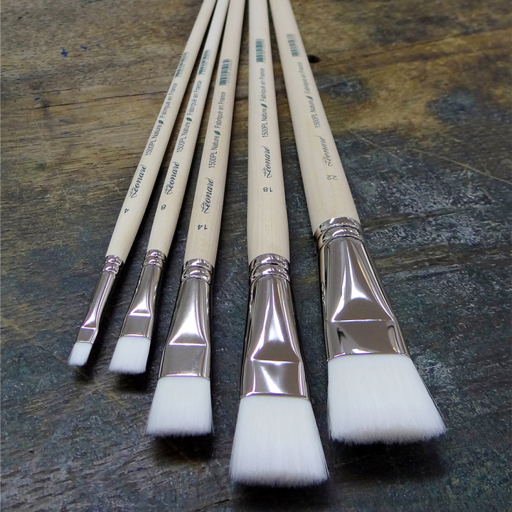 Brosse Plate Nature 1500PL Fibre compostable - Léonard - Rougier et Plé