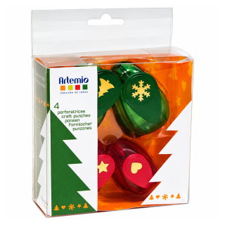 Perforatrice Noël 4 pcs - Artemio - Rougier et Plé