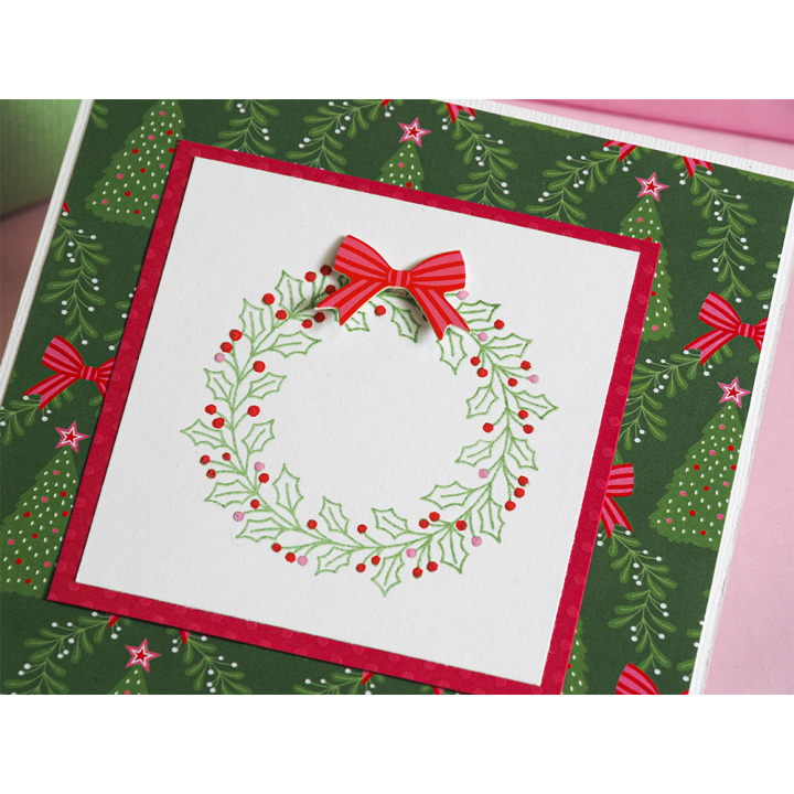 Set de 10 feuilles Santa baby 30,5 x 30,5 cm - Artemio - Rougier et Plé