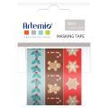 Masking tape Noël à croquer 3 pcs - Artemio - Rougier et Plé