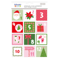 Sticker Calendrier de l'avent Santa baby 24 pcs - Artemio - Rougier et Plé
