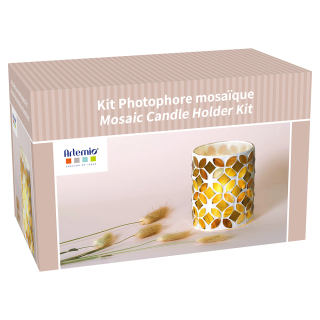 Kit photophore mosaïque - Artemio - Rougier et Plé