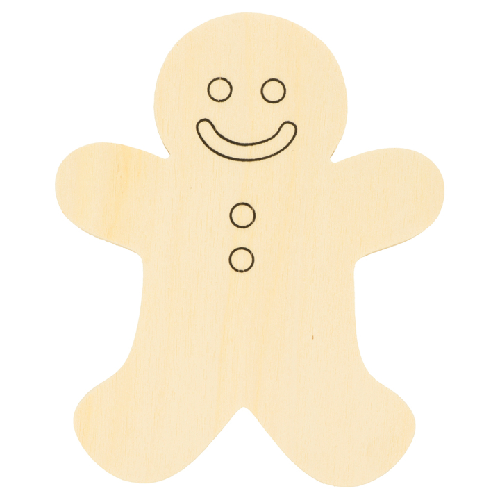 Bonhomme pain d'épices en bois - Artemio - Rougier et Plé