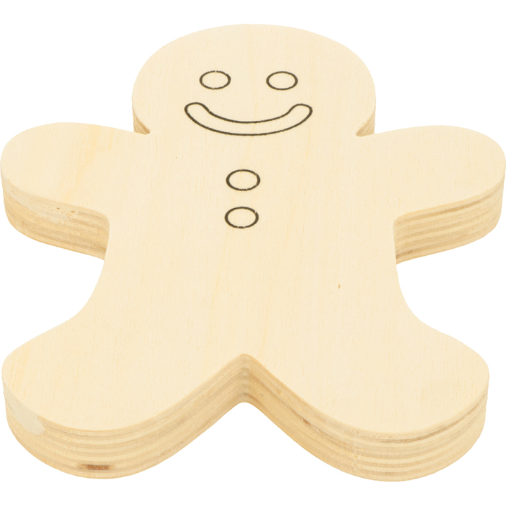 Bonhomme pain d'épices en bois - Artemio - Rougier et Plé