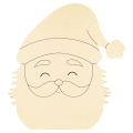 Calendrier de l'avent en bois Père Noël - Artemio - Rougier et Plé