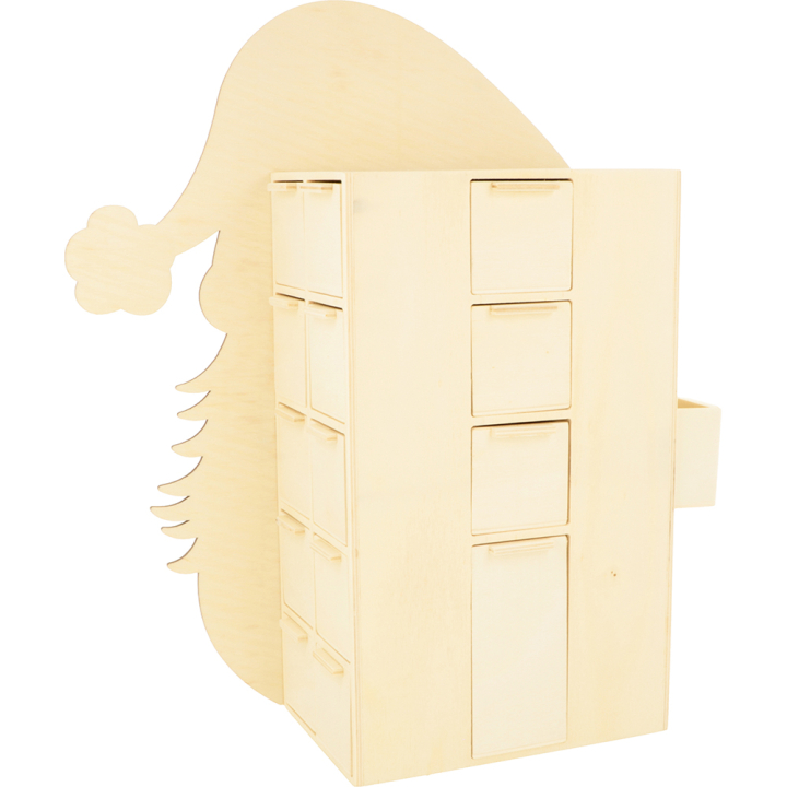 Calendrier de l'avent en bois Père Noël - Artemio - Rougier et Plé