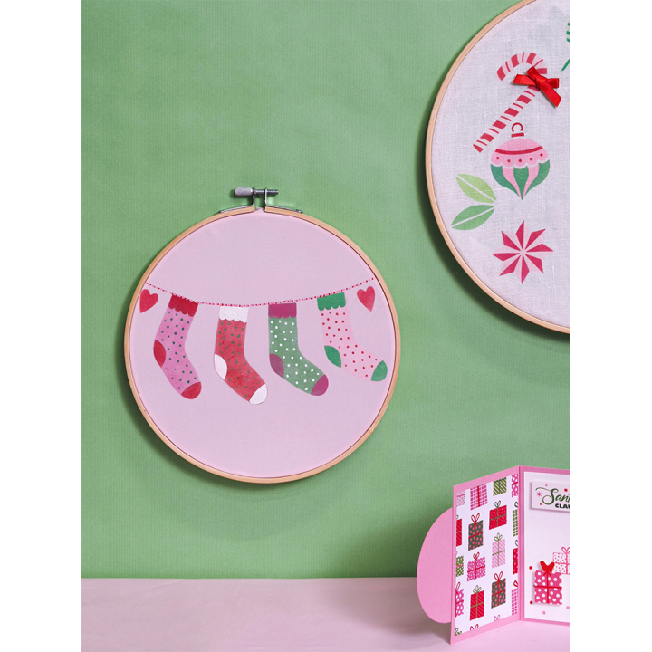 Pochoir Noël 9 x 9 cm 12 pcs - Artemio - Rougier et Plé